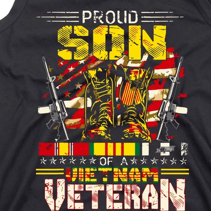 Proud Son Of A Vietnam Veteran, Vietnam War Vet Tank Top