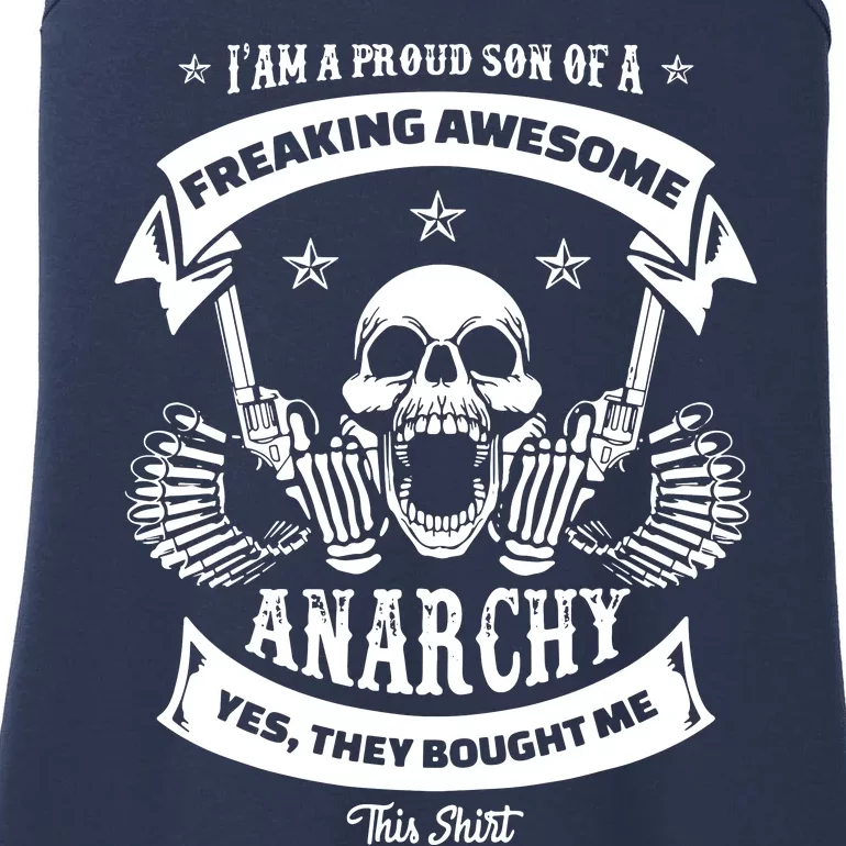 Proud Son Of An Anarchy Ladies Essential Tank