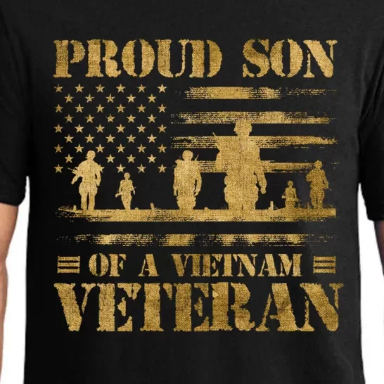 Proud Son Of A Vietnam Veteran Cute Gift Pajama Set