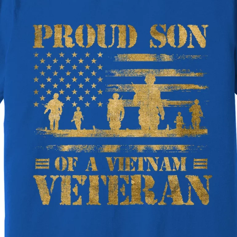 Proud Son Of A Vietnam Veteran Cute Gift Premium T-Shirt