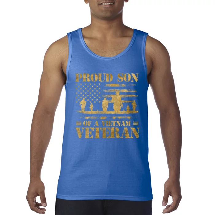 Proud Son Of A Vietnam Veteran Cute Gift Tank Top