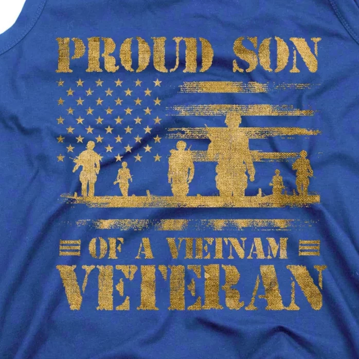 Proud Son Of A Vietnam Veteran Cute Gift Tank Top