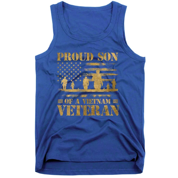 Proud Son Of A Vietnam Veteran Cute Gift Tank Top