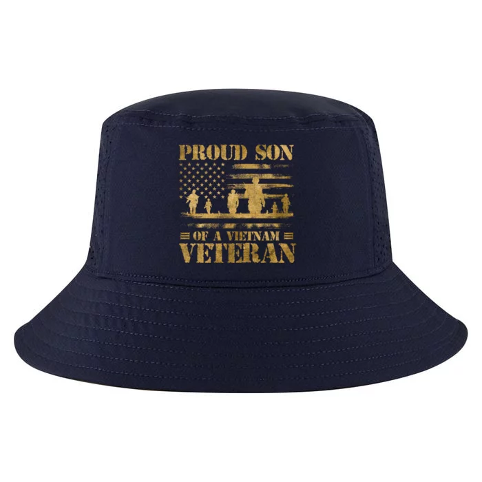 Proud Son Of A Vietnam Veteran Cute Gift Cool Comfort Performance Bucket Hat