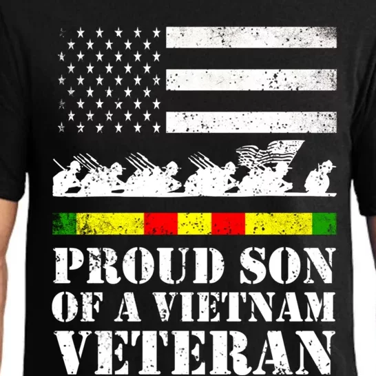 Proud Son Of A Vietnam Veteran Gift Pajama Set