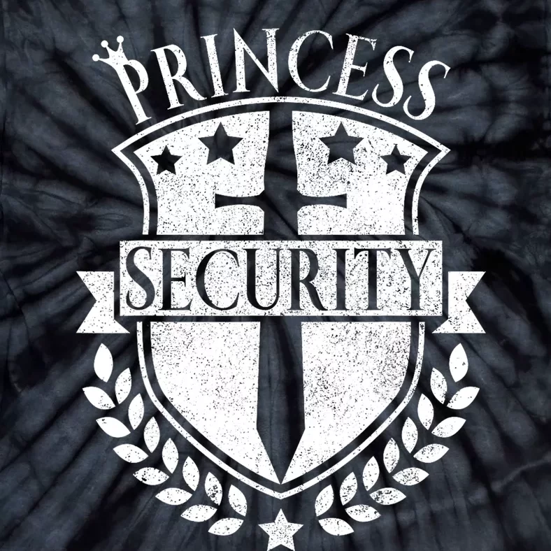 Princess Security Outfit Bday Princess Security Costume Tie-Dye T-Shirt