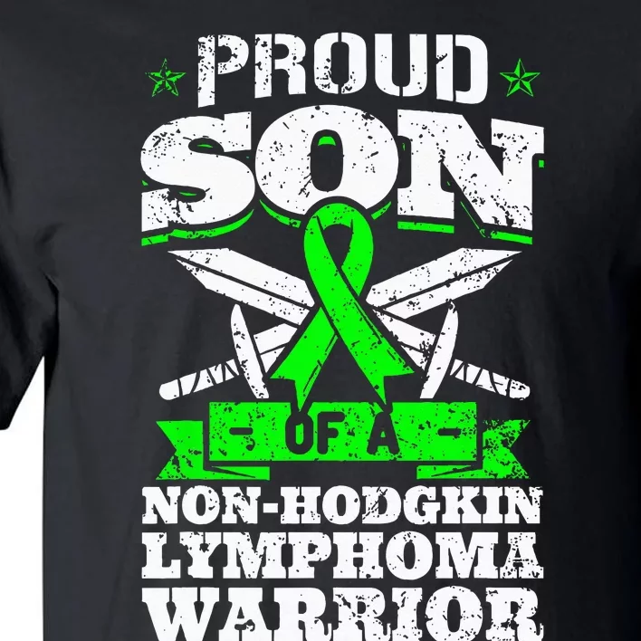 Proud Son Of A Non Hodgkin Lymphoma Warrior Awareness Tall T-Shirt