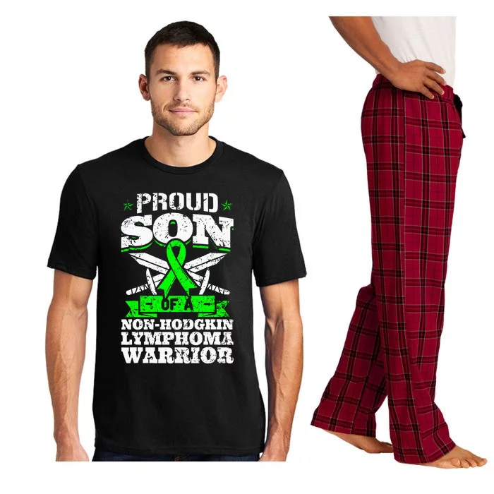 Proud Son Of A Non Hodgkin Lymphoma Warrior Awareness Pajama Set