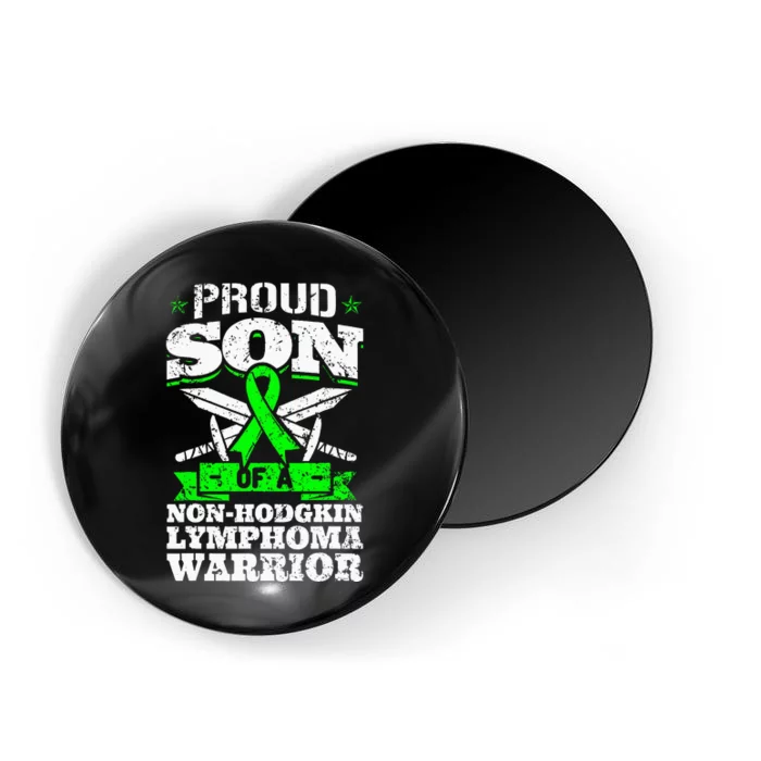 Proud Son Of A Non Hodgkin Lymphoma Warrior Awareness Magnet