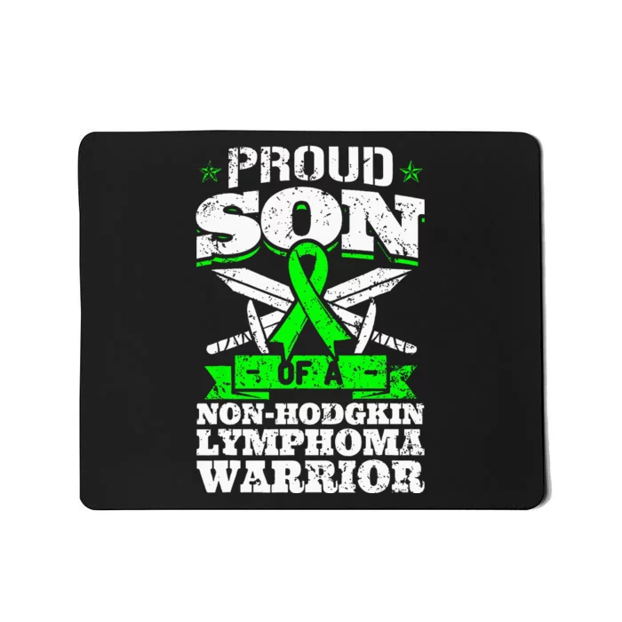 Proud Son Of A Non Hodgkin Lymphoma Warrior Awareness Mousepad