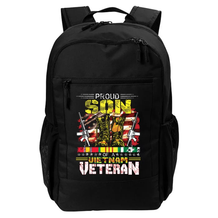 Proud Son Of A Vietnam Veteran Vietnam War Vet Daily Commute Backpack