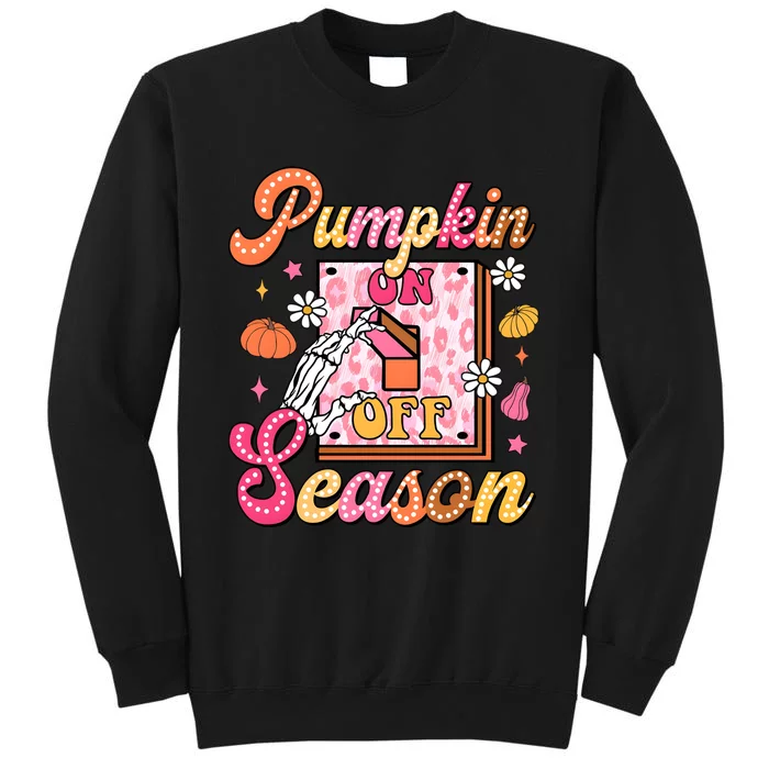 Pumpkin Season On Off Fall Vibes Sweatshirt