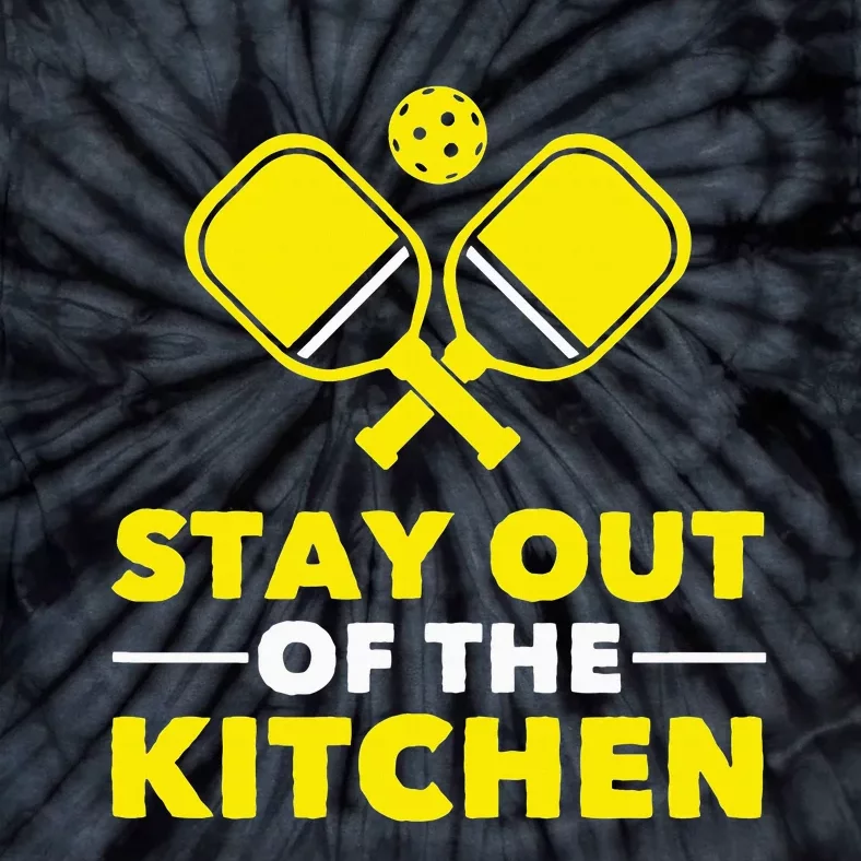 Pickleball Stay Out Of The Kitchen Tie-Dye T-Shirt