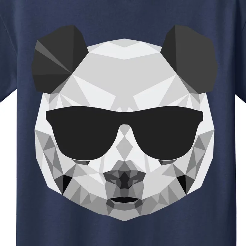 Panda Shirts Panda Polygonal Shirts Kids T-Shirt