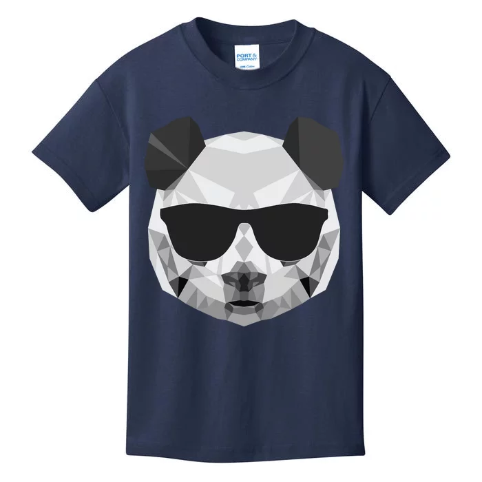 Panda Shirts Panda Polygonal Shirts Kids T-Shirt