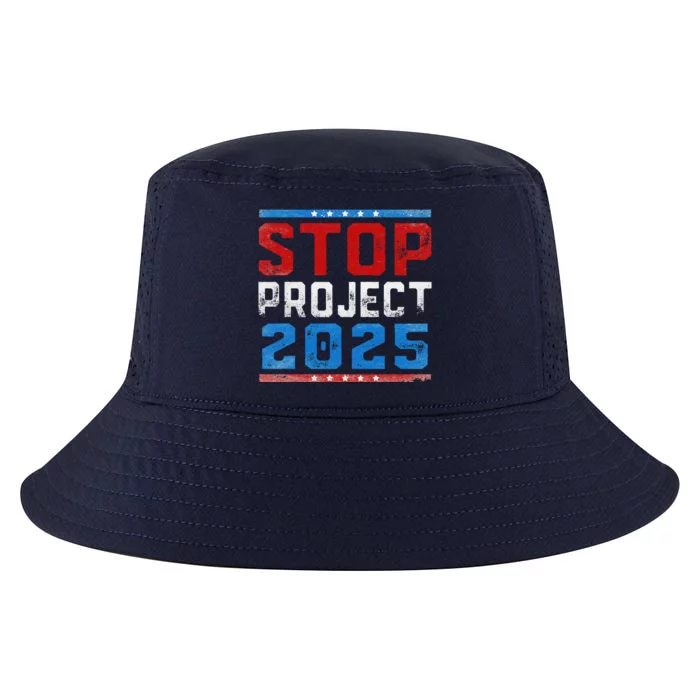 Prodemocracy Stop Project 2025 Presidential Election 2024 Cool Comfort Performance Bucket Hat