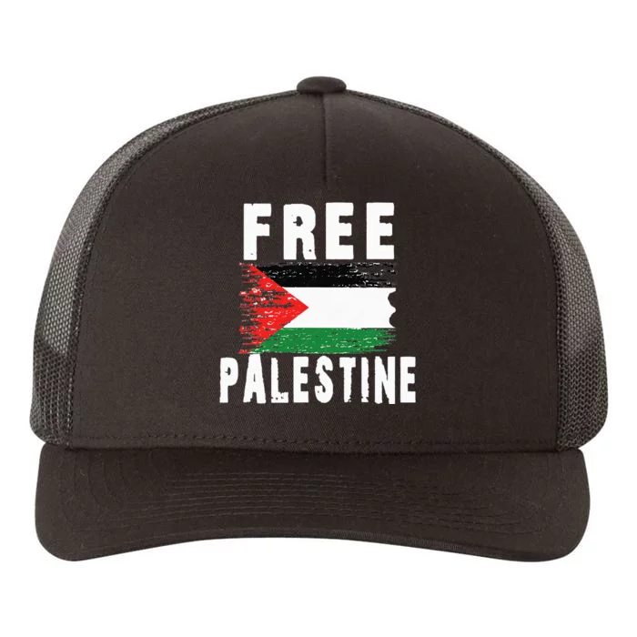 Palestine Strong . Yupoong Adult 5-Panel Trucker Hat