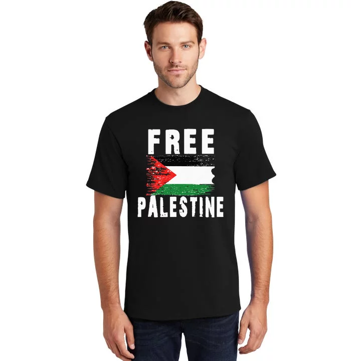 Palestine Strong . Tall T-Shirt