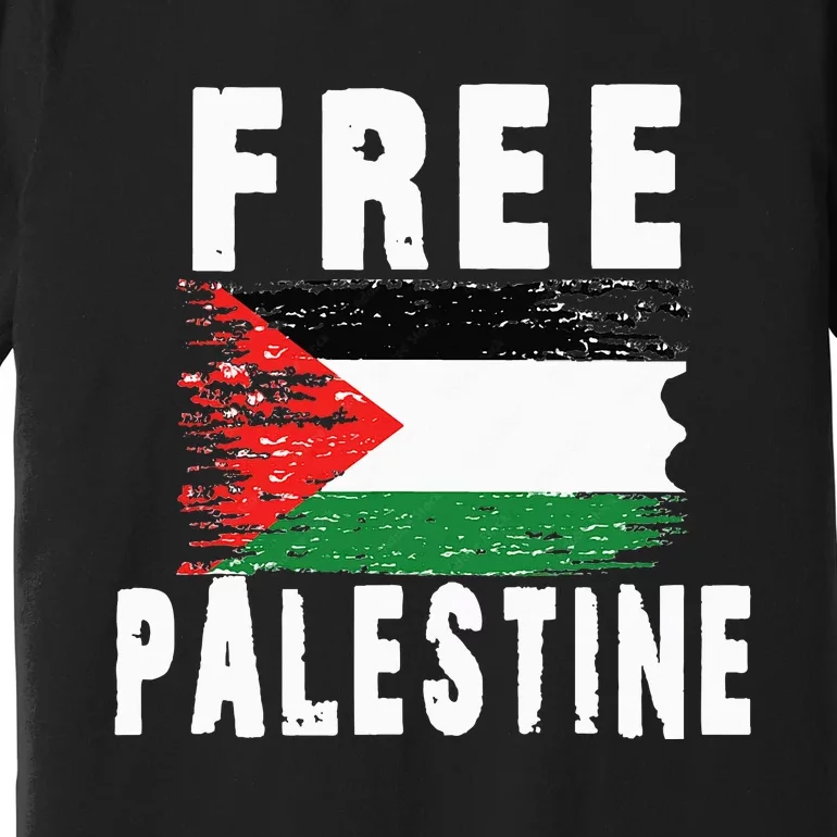 Palestine Strong . Premium T-Shirt