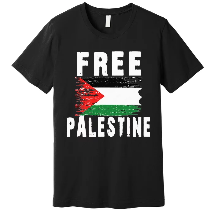 Palestine Strong . Premium T-Shirt