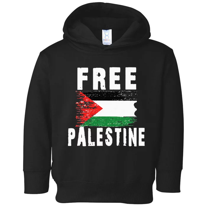 Palestine Strong . Toddler Hoodie