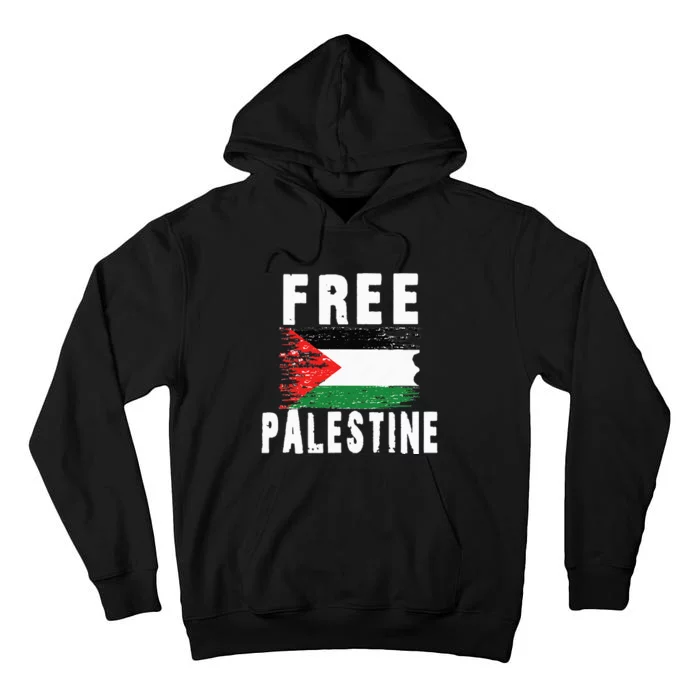 Palestine Strong . Tall Hoodie