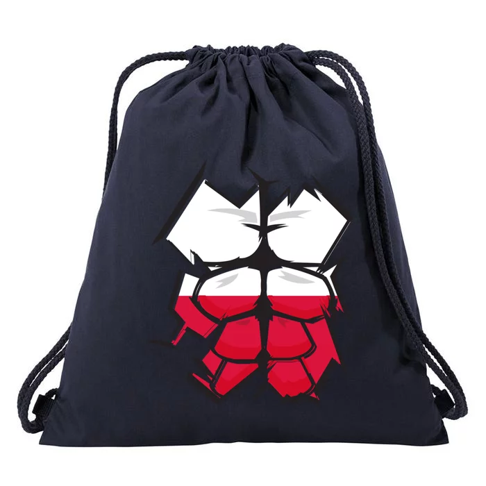 Polska Sixpack Polish Workout Training Gift Drawstring Bag