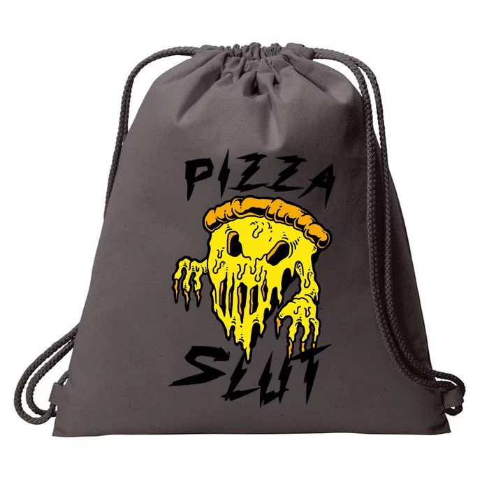 Pizza Slut Drawstring Bag