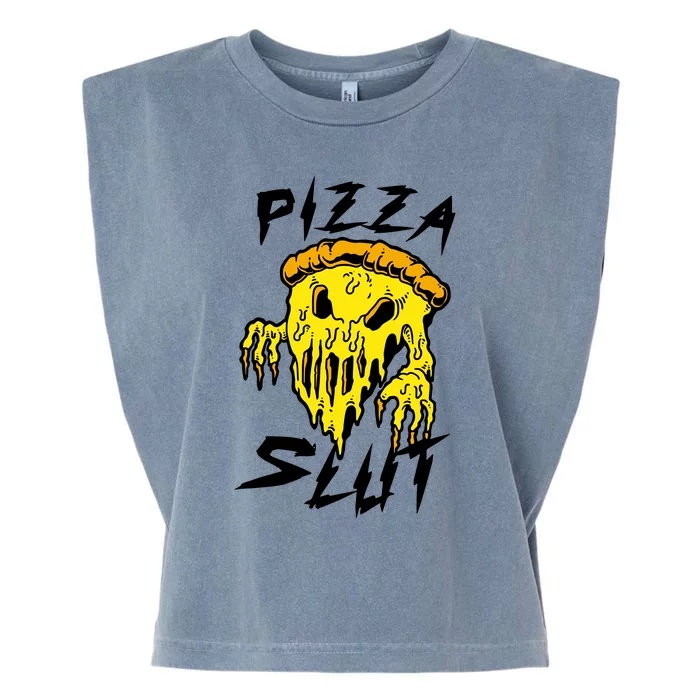 Pizza Slut Garment-Dyed Women's Muscle Tee