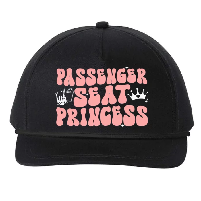 Princess Seat passenger Trendy Snapback Five-Panel Rope Hat