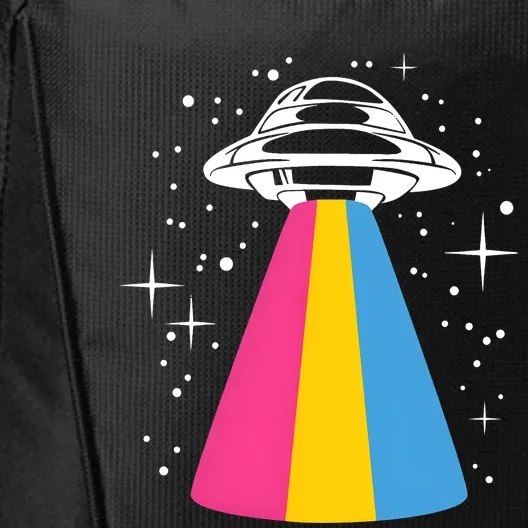 Pan Spaceship Pansexual Pride Lgbt Lgbtq Month City Backpack