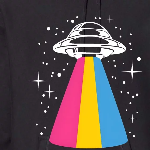 Pan Spaceship Pansexual Pride Lgbt Lgbtq Month Premium Hoodie