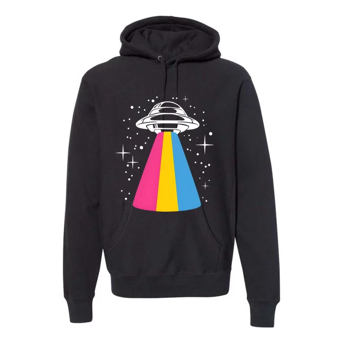 Pan Spaceship Pansexual Pride Lgbt Lgbtq Month Premium Hoodie