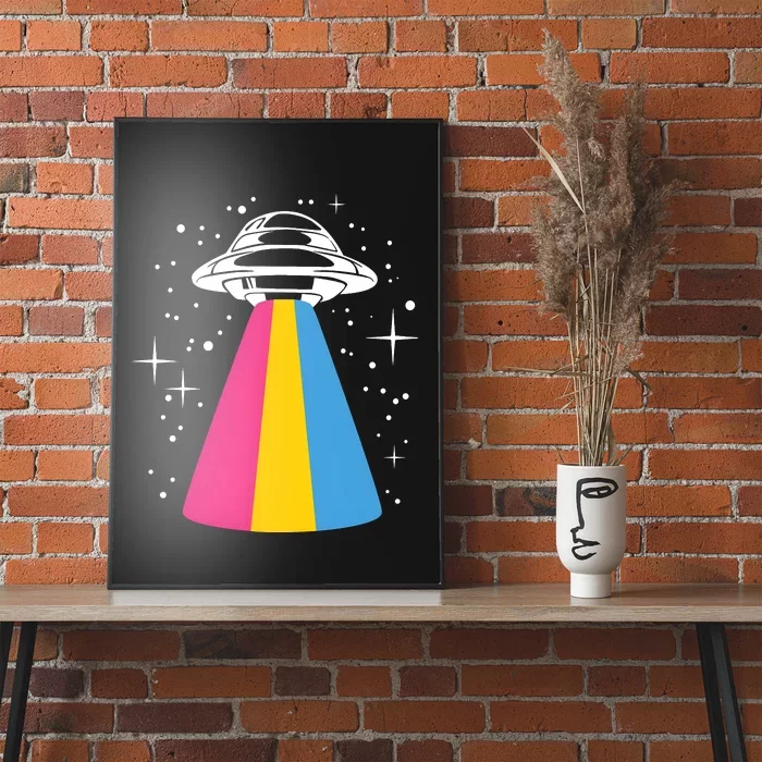 Pan Spaceship Pansexual Pride Lgbt Lgbtq Month Poster