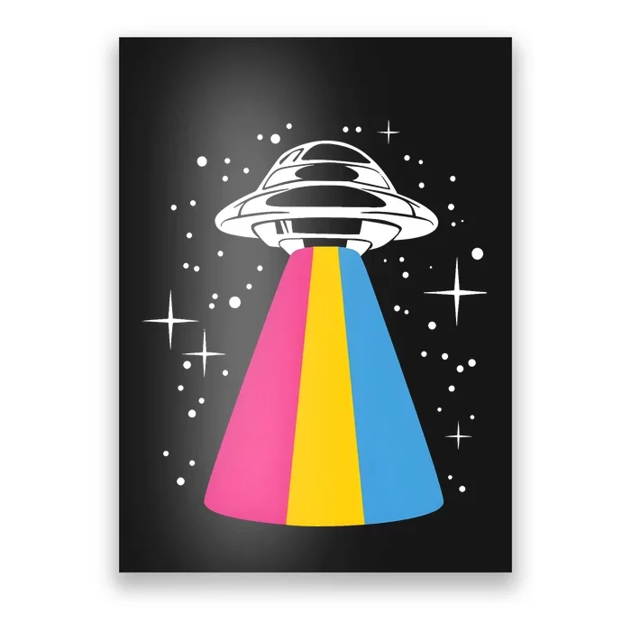 Pan Spaceship Pansexual Pride Lgbt Lgbtq Month Poster