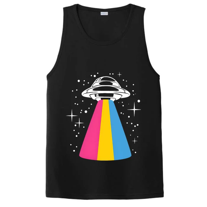 Pan Spaceship Pansexual Pride Lgbt Lgbtq Month Performance Tank