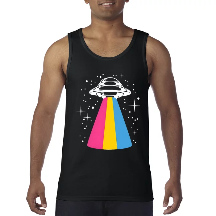 Pan Spaceship Pansexual Pride Lgbt Lgbtq Month Tank Top