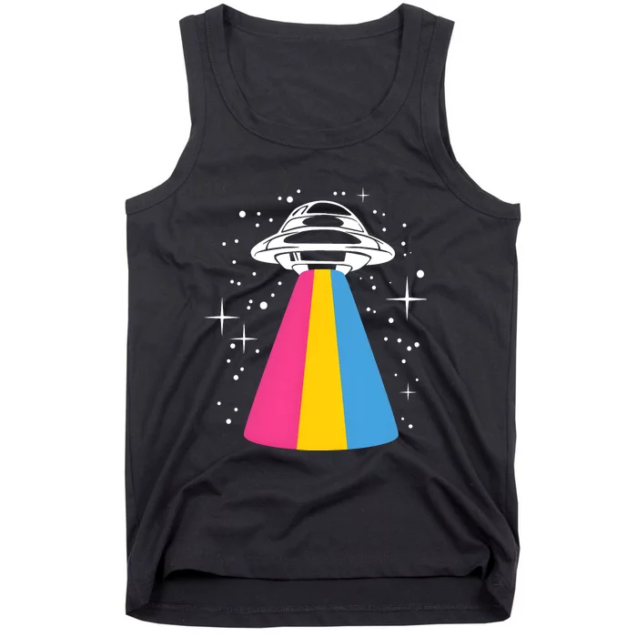 Pan Spaceship Pansexual Pride Lgbt Lgbtq Month Tank Top