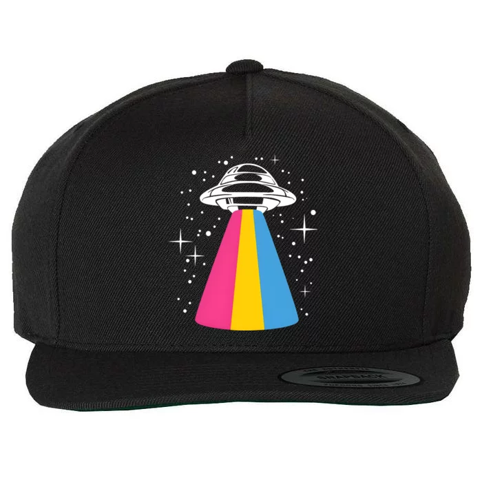 Pan Spaceship Pansexual Pride Lgbt Lgbtq Month Wool Snapback Cap