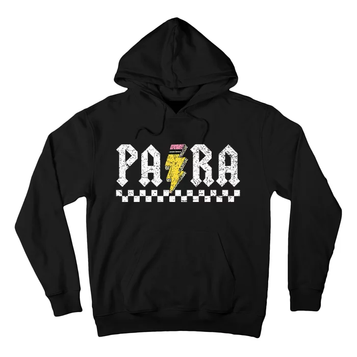 Para Squad Paraprofessional Para Teacher Hoodie