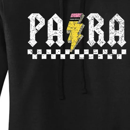 Para Squad Paraprofessional Para Teacher Women's Pullover Hoodie