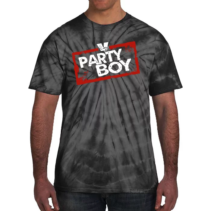 Phreshboyswag Store Party Boy Tie-Dye T-Shirt