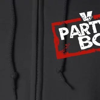 Phreshboyswag Store Party Boy Full Zip Hoodie