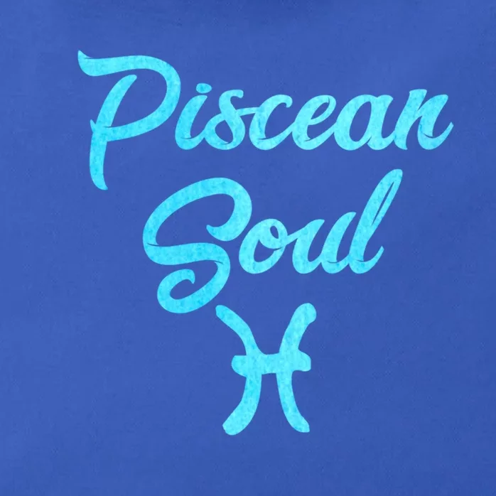 Piscean Soul Pisces Horoscope Zodiac Sign February Birthday Gift Zip Tote Bag