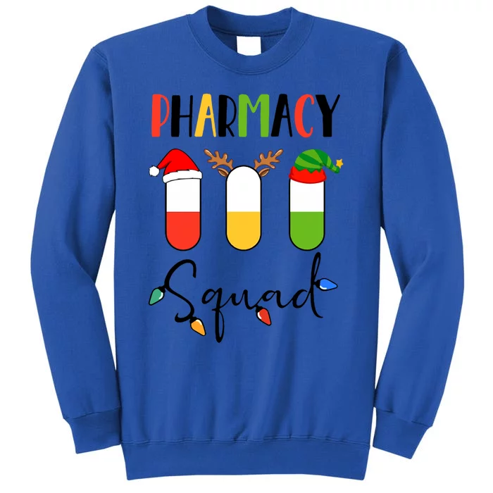 Pharmacy Squad Pills Santa Elf Reindeer Pharmacist Xmas Gift Sweatshirt