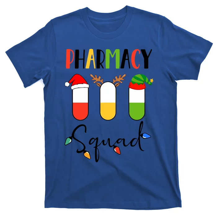 Pharmacy Squad Pills Santa Elf Reindeer Pharmacist Xmas Gift T-Shirt