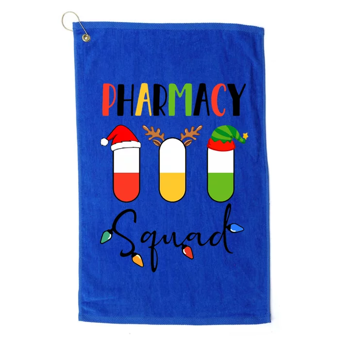 Pharmacy Squad Pills Santa Elf Reindeer Pharmacist Xmas Gift Platinum Collection Golf Towel