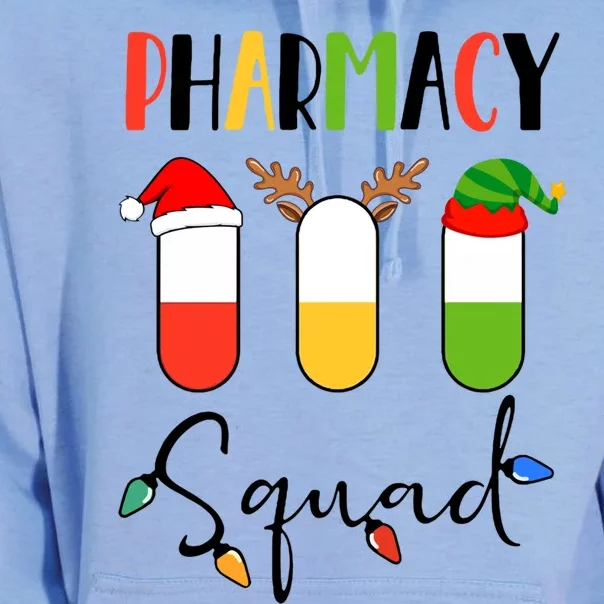 Pharmacy Squad Pills Santa Elf Reindeer Pharmacist Xmas Gift Unisex Surf Hoodie