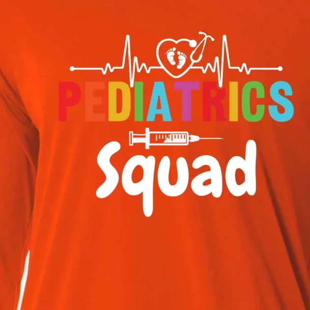 Pediatrics Squad Pediatrician Pediatric Nurse Meaningful Gift Cooling Performance Long Sleeve Crew