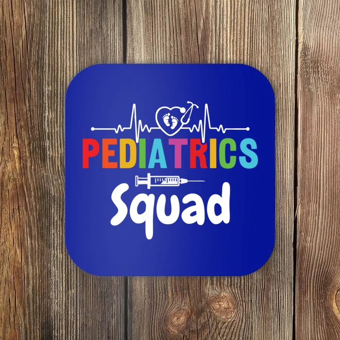 Pediatrics Squad Pediatrician Pediatric Nurse Meaningful Gift Coaster